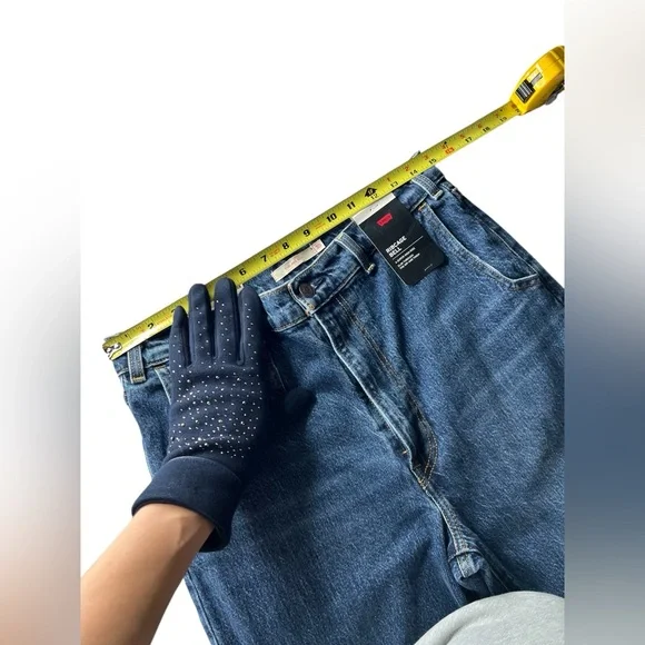 Levi's Ribcage  Bell Flared  Denim  Jeans - Picture 12 of 15